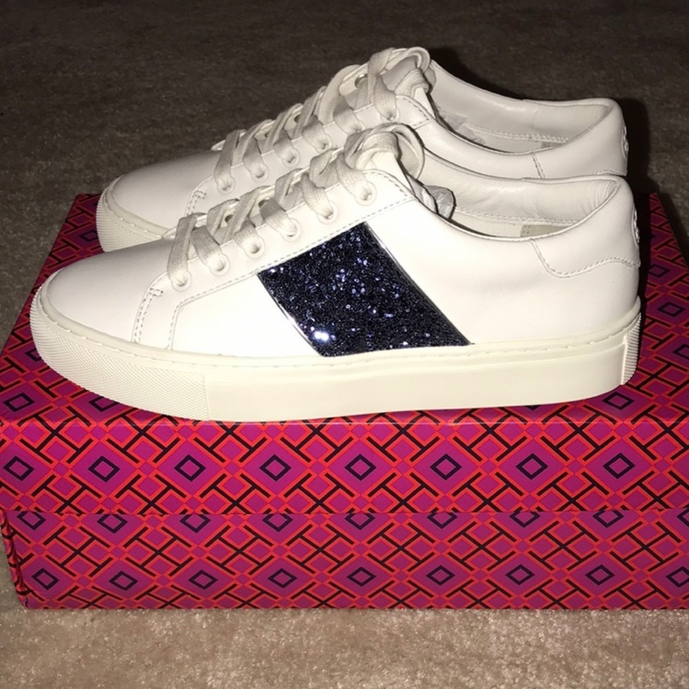 Tory Burch Carter Glitter Sneaker